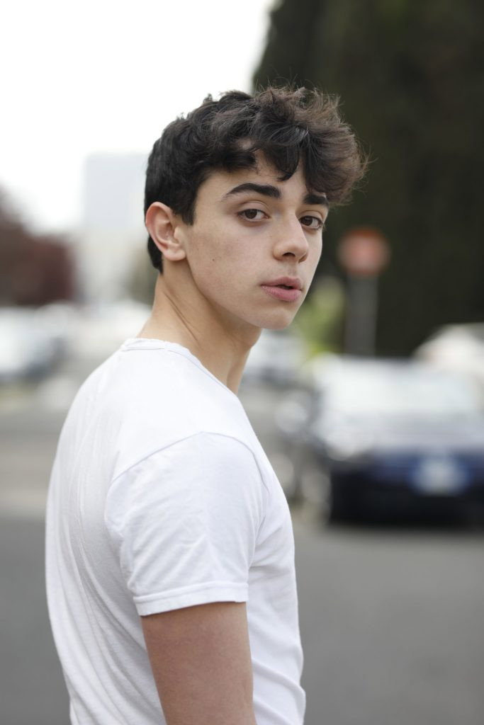 Pietro Sparvoli as Fabio in Three Goodbyes
