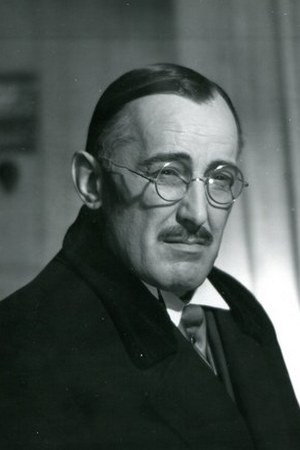 Stanisław Żeleński as Józef Sikorski, music critic in The Warsaw Debut