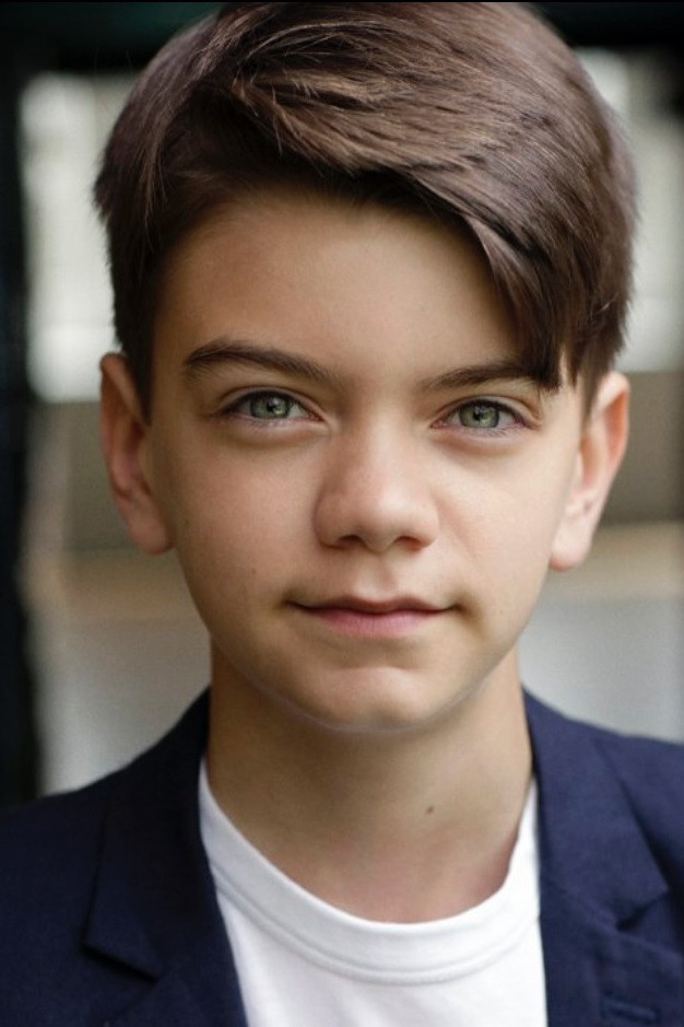 Milo Parker as Gerald Durrell in The Durrells