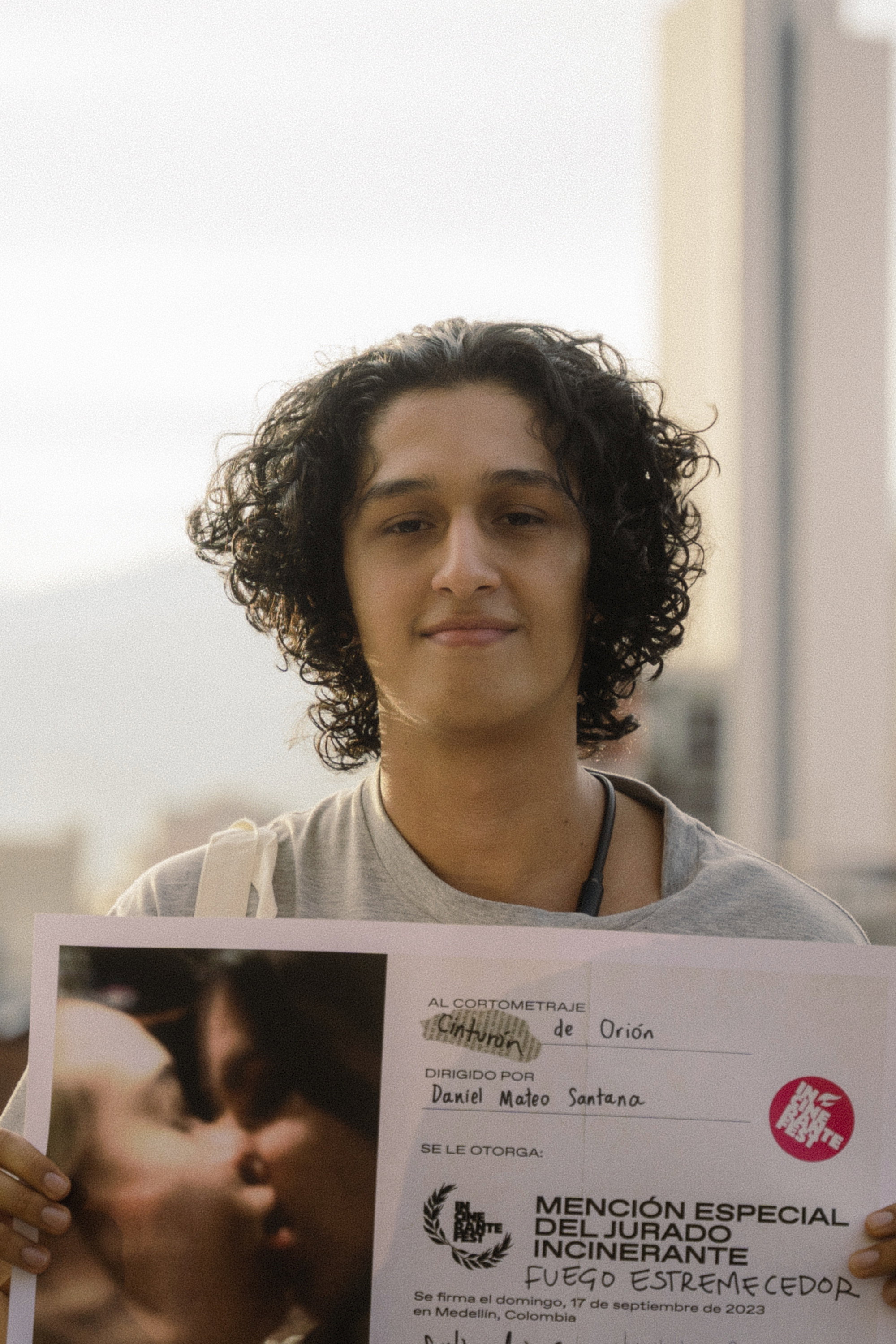 Daniel Santana as Hijo / Narrador in Cinema Berlín