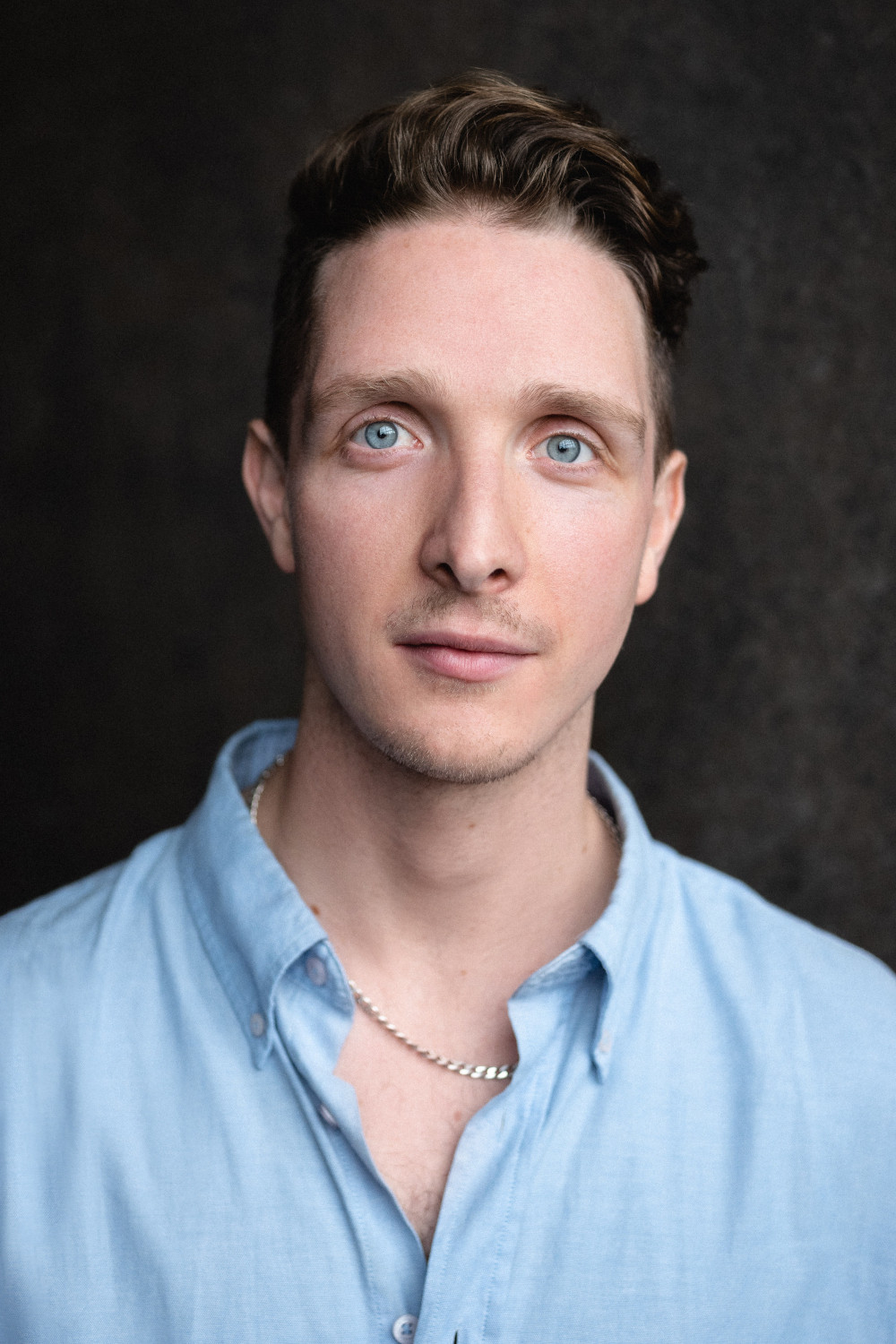 Christopher York as Hotel Clerk in Two Single Beds