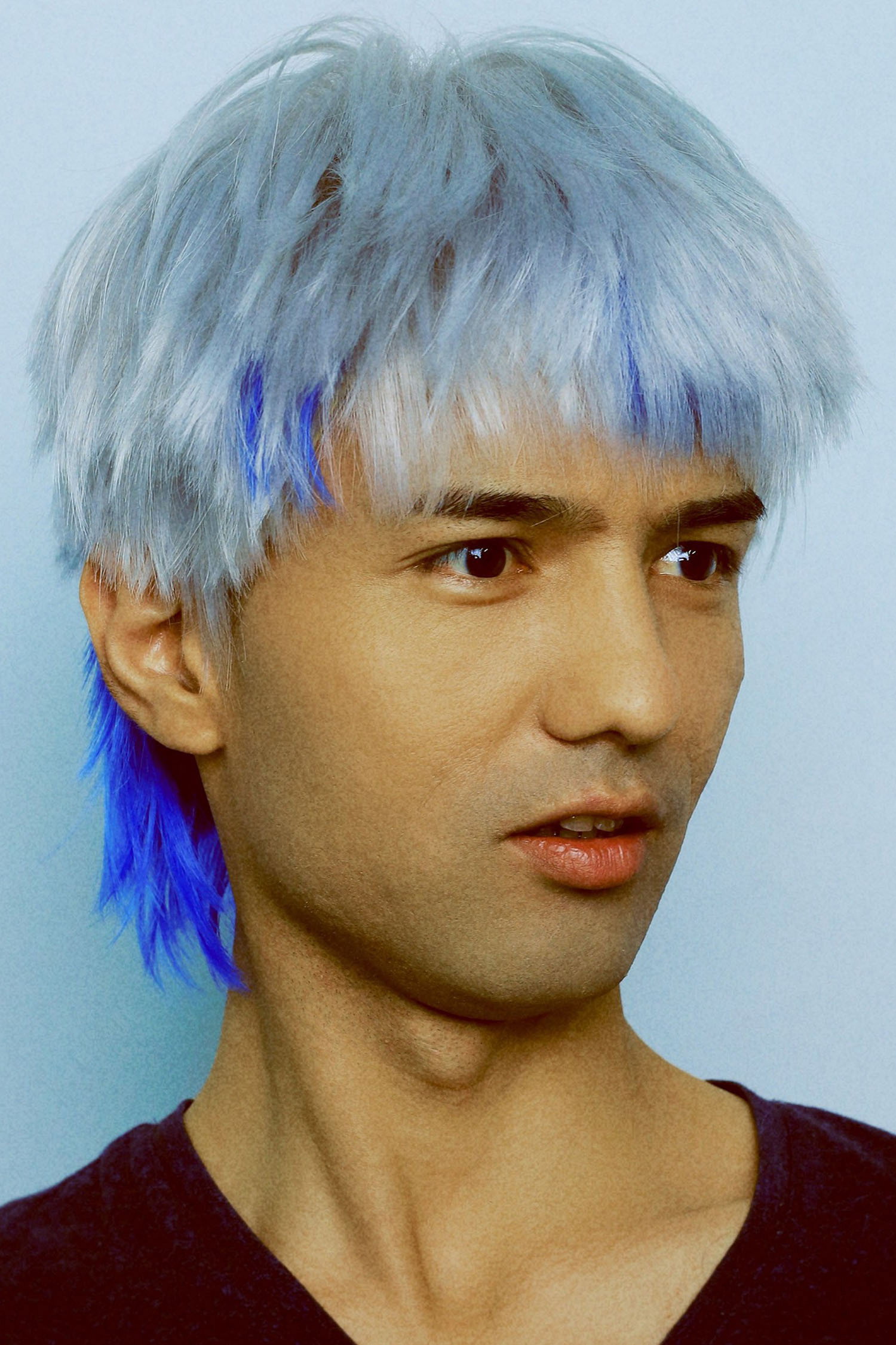 Hezreteli Yasin as 白毛毛 in Anar Pishti