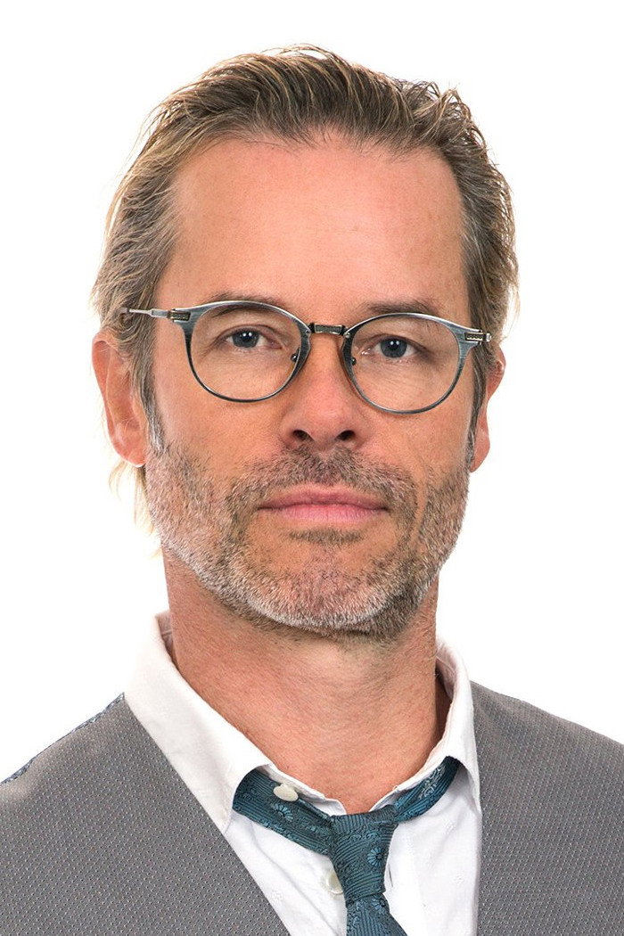 Guy Pearce as Ebenezer Scrooge in A Christmas Carol