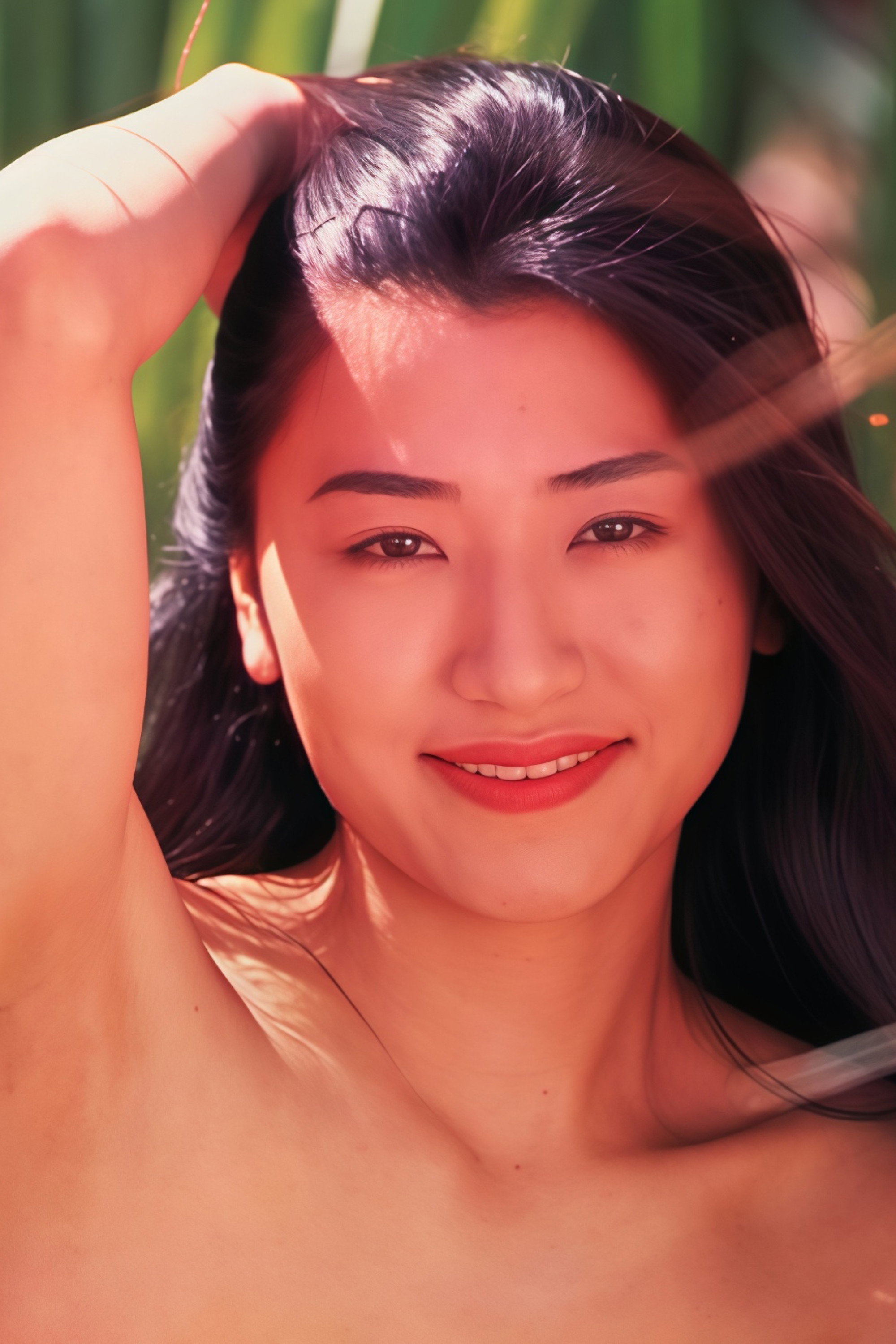 Mika Kirihara as Akari in Hyakki Yaban Ura