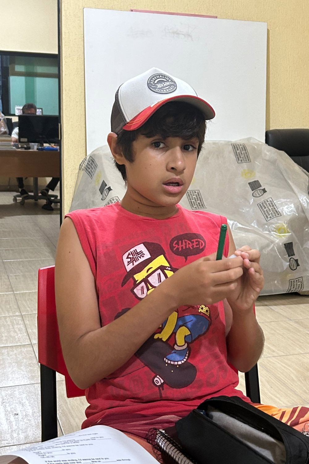Thiago Luis dos Santos as Thiago in Tafers Code