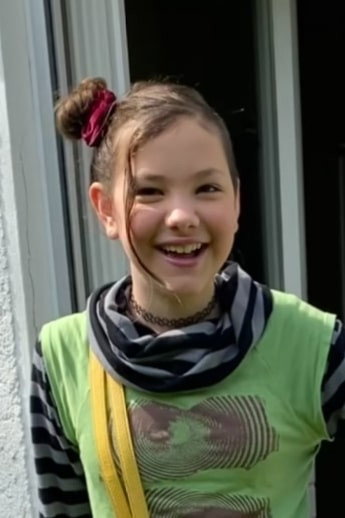 Via Villa as Girl in Sunfall