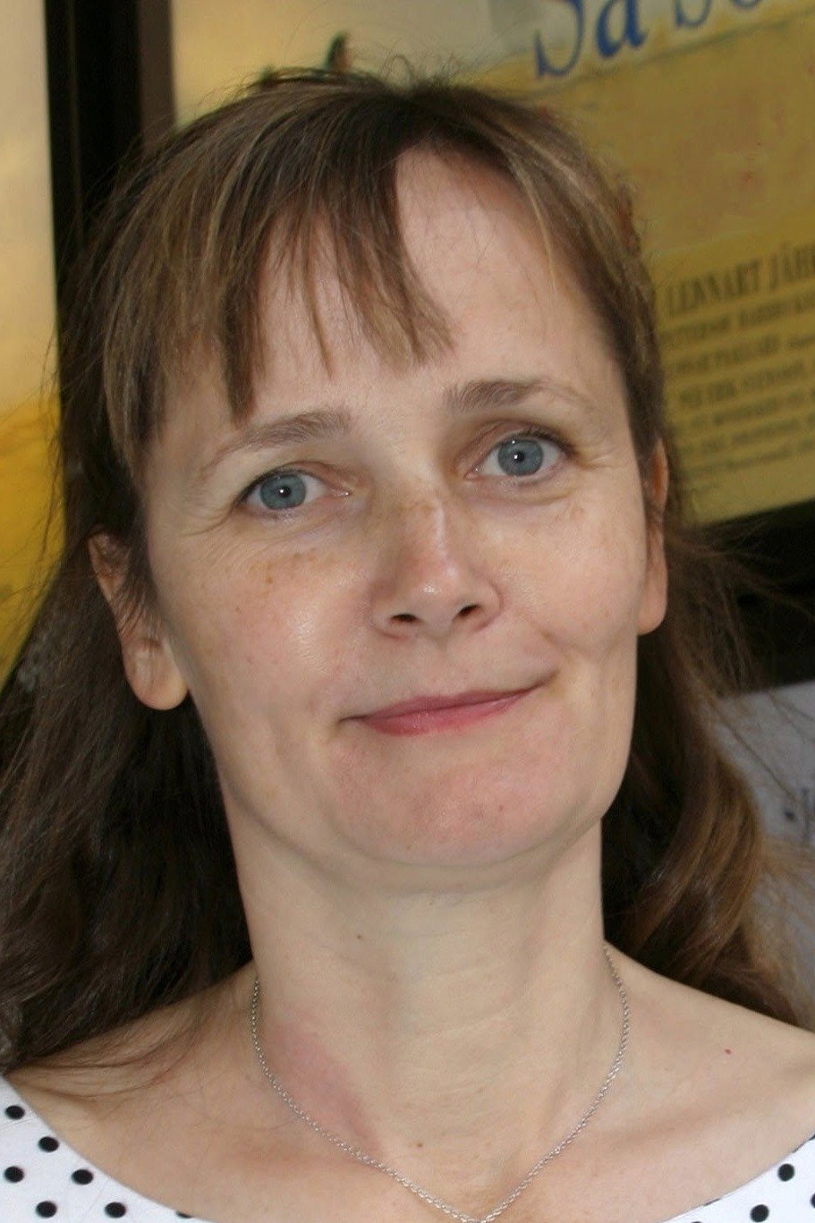 Ylva Lööf as The Swedish teacher in V: Som i viking