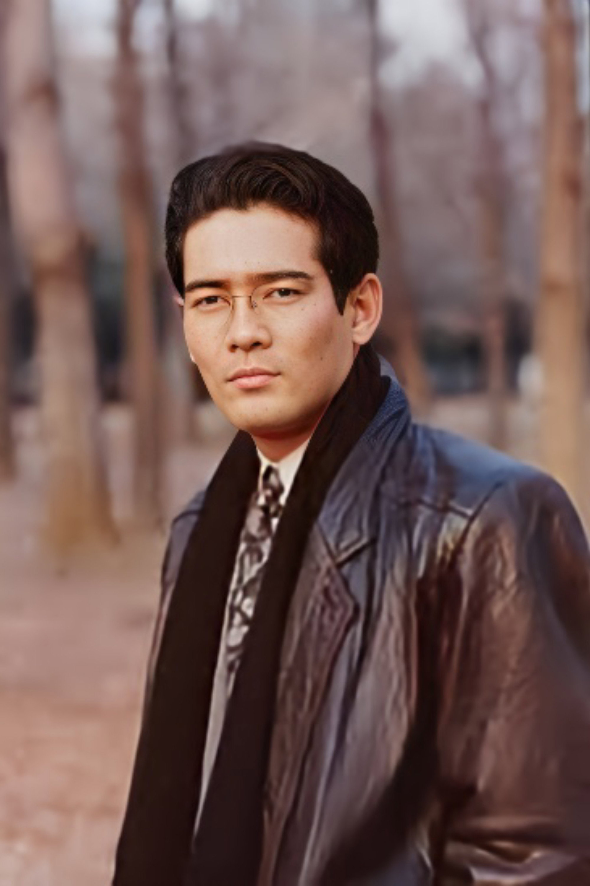 Eiji Ôki as Takashi sonoda in Banana, Gloves and Whale Shark
