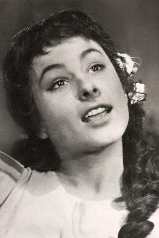 Jana Rybářová as Anička in Silvery Wind