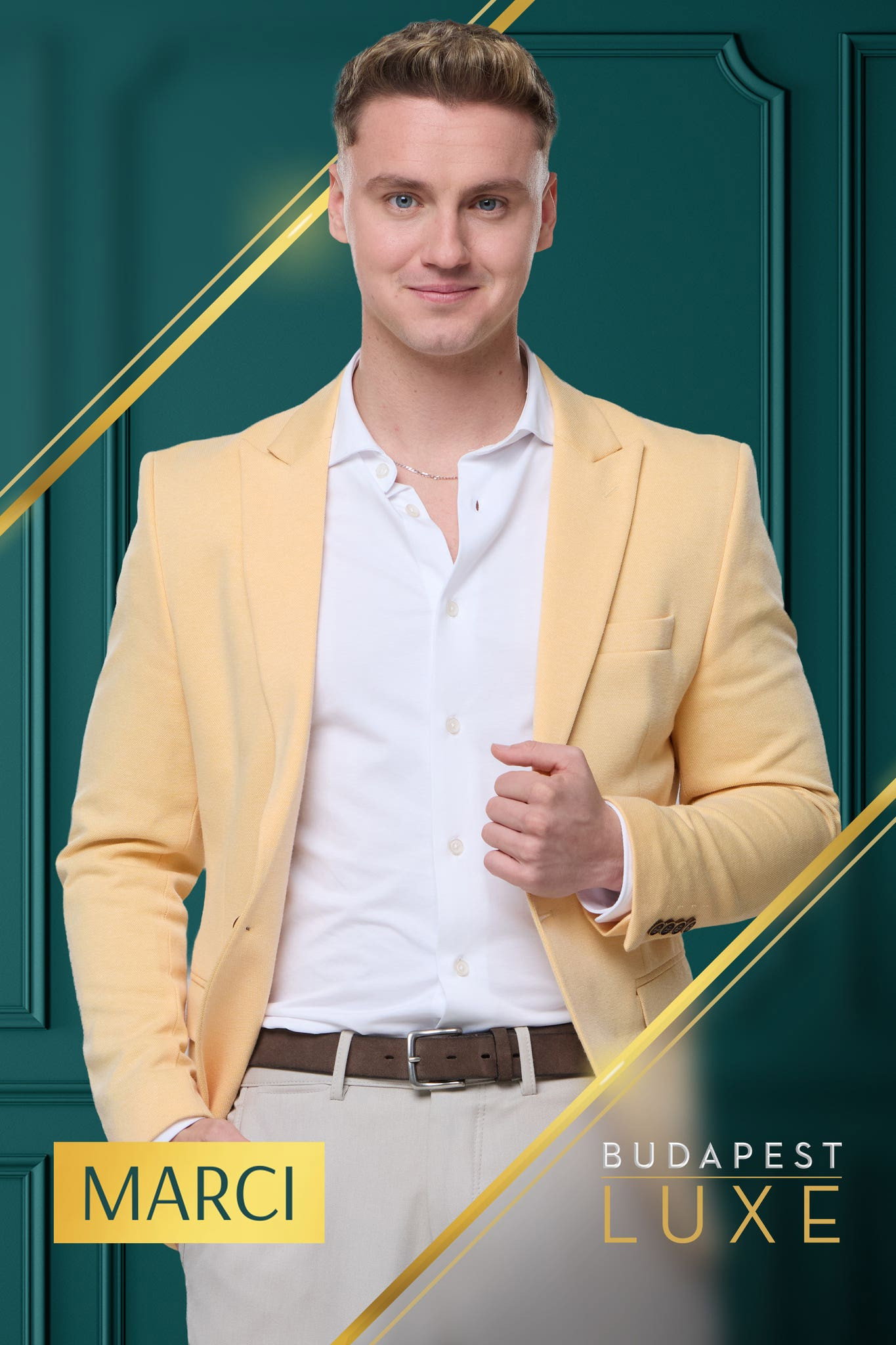 Arany Marci as Budapest Luxe Marci – a csapat legfiatalabb arca in Budapest Luxe