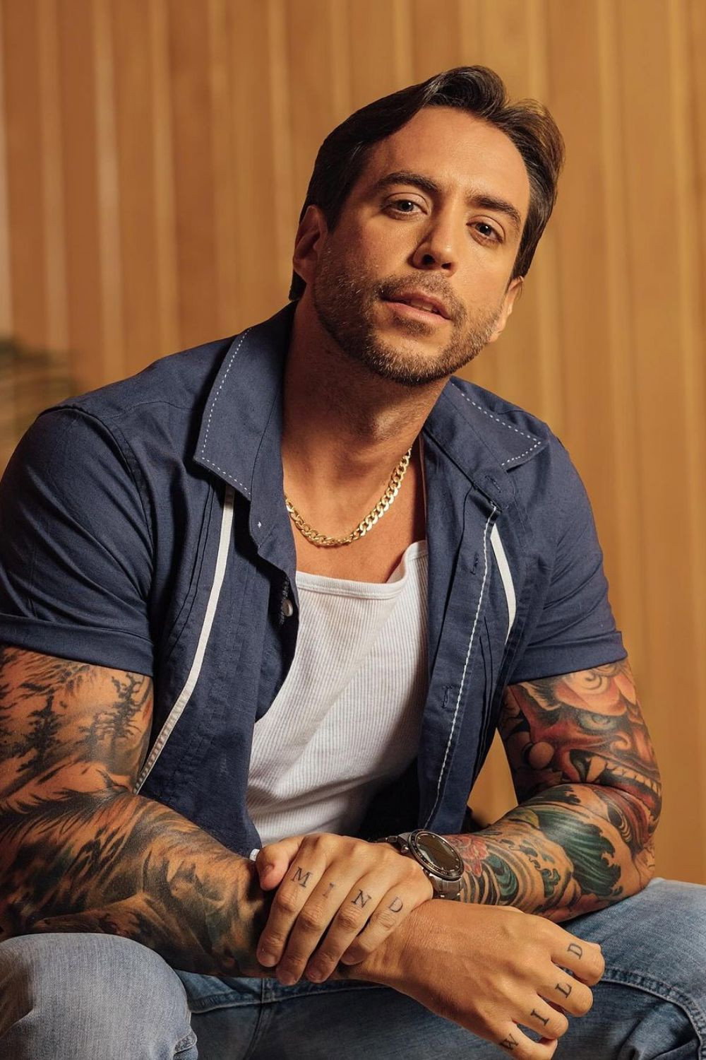 Jordi Wild as Johnny Brutal in We Are Brutal