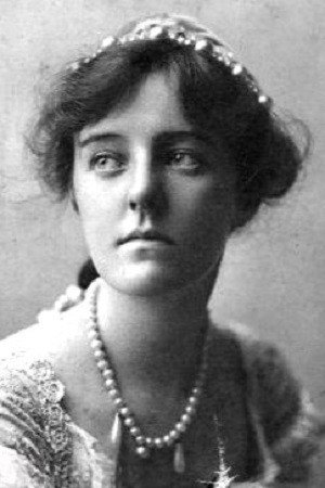 Gertrude Norman as Aunt Deborah in May Blossom
