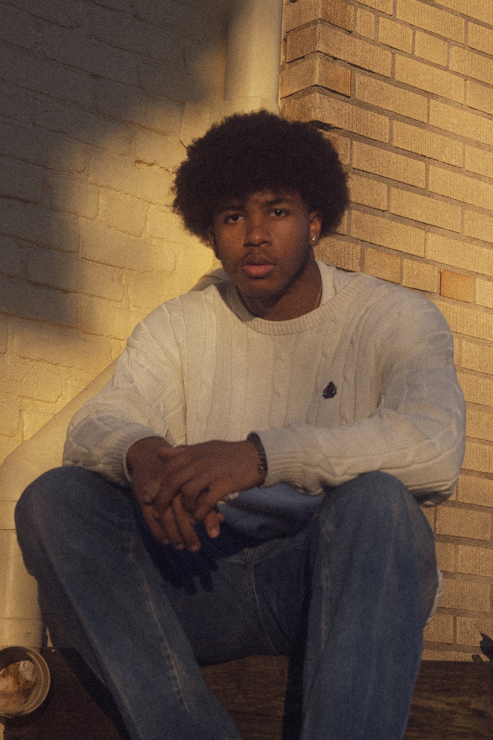 Jeremiah Battle as Interviewer in Lorraine