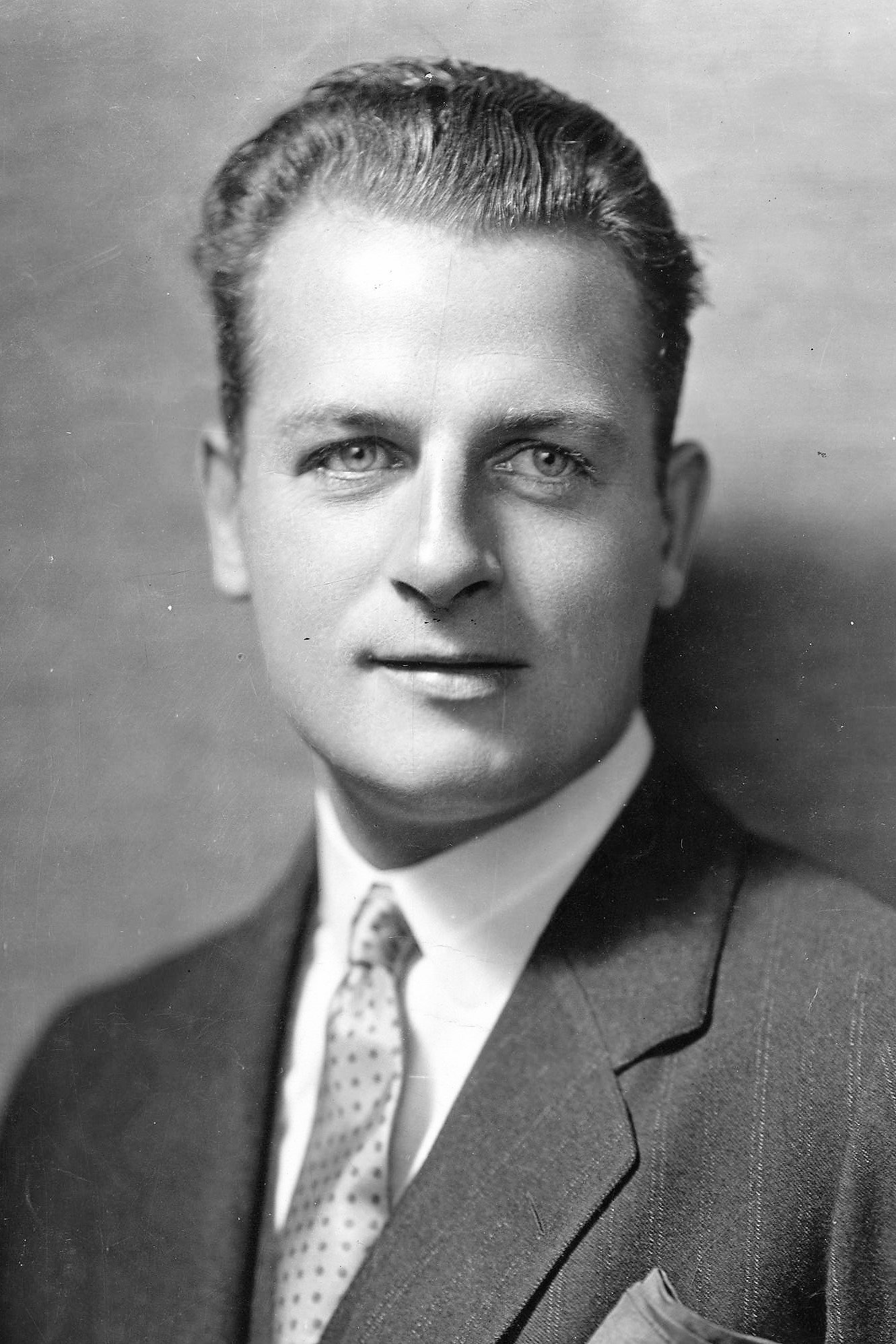 Reginald Denny as Frank Crawley in Rebecca