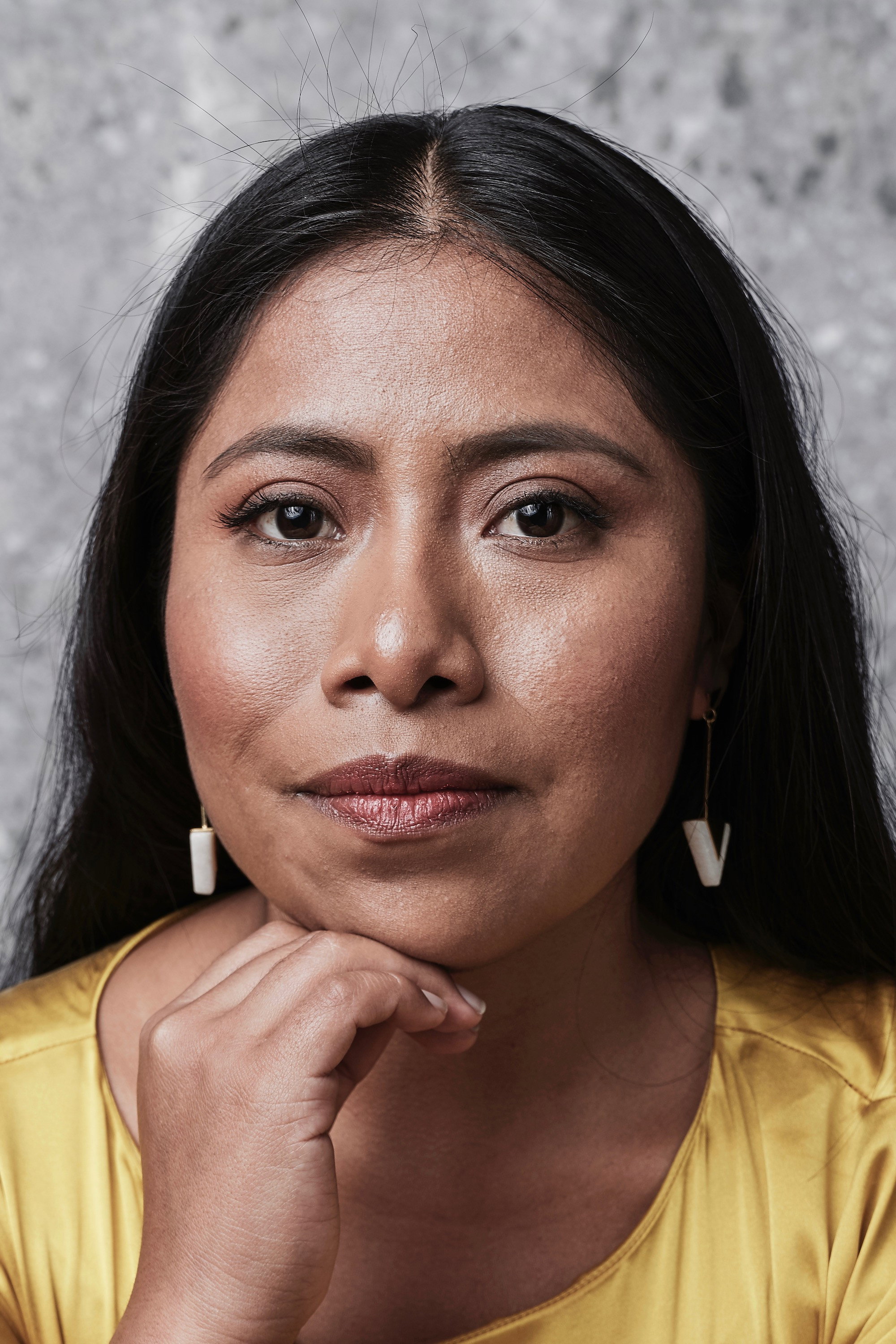 Yalitza Aparicio as Cleo Gutiérrez in Roma
