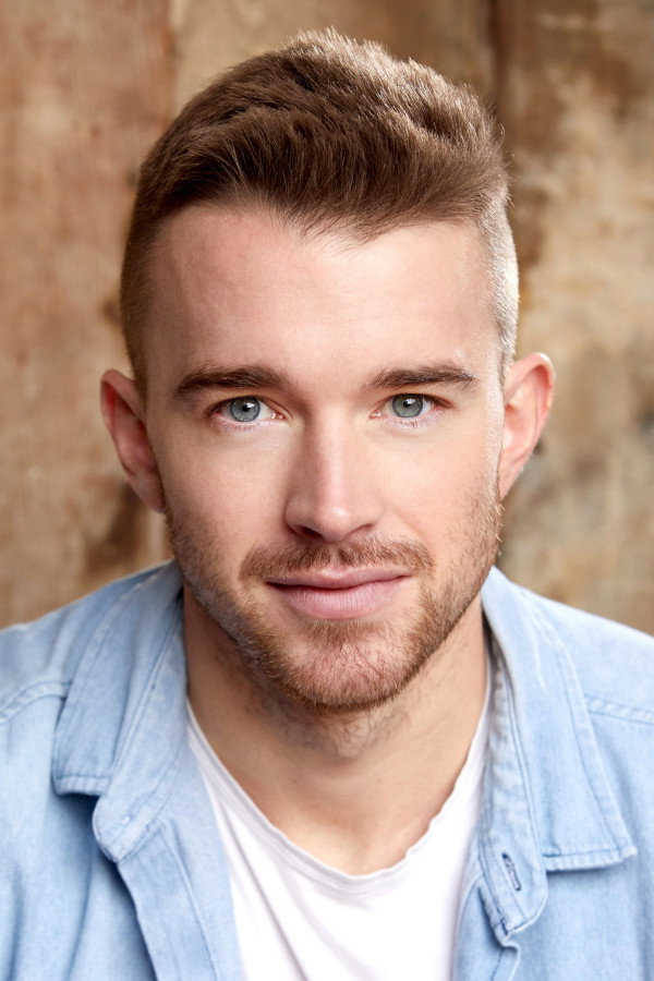 Chandler Massey as Drew in A Tale of Two Christmases