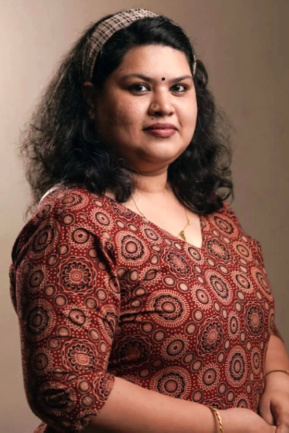Ganga Meera as Jeena in Sthanarthi Sreekuttan