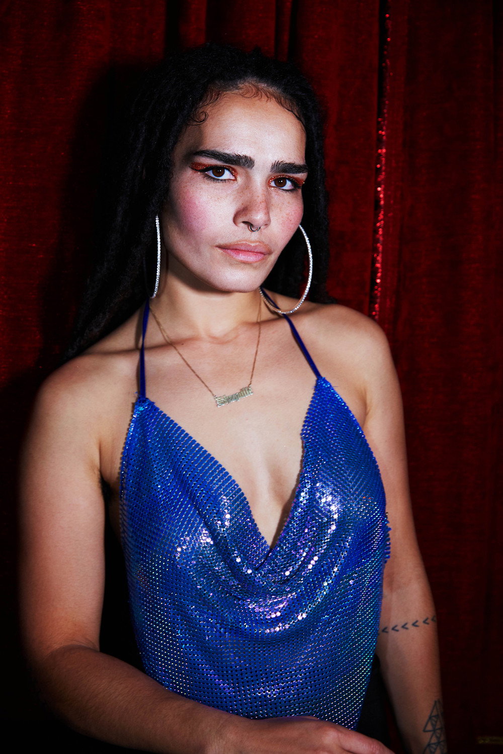 Jay Tewake as GURL/Carmen in Gurl