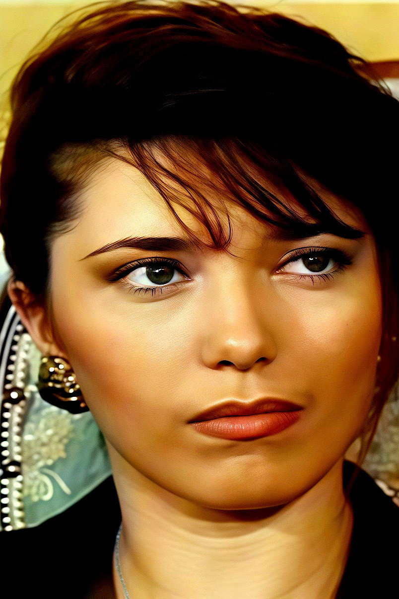 Barbara Blasko as Giulia in Sensazioni d'amore