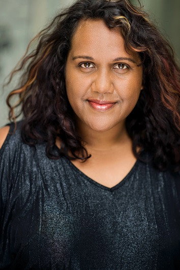 Elaine Crombie as Team Captain in Faboriginal