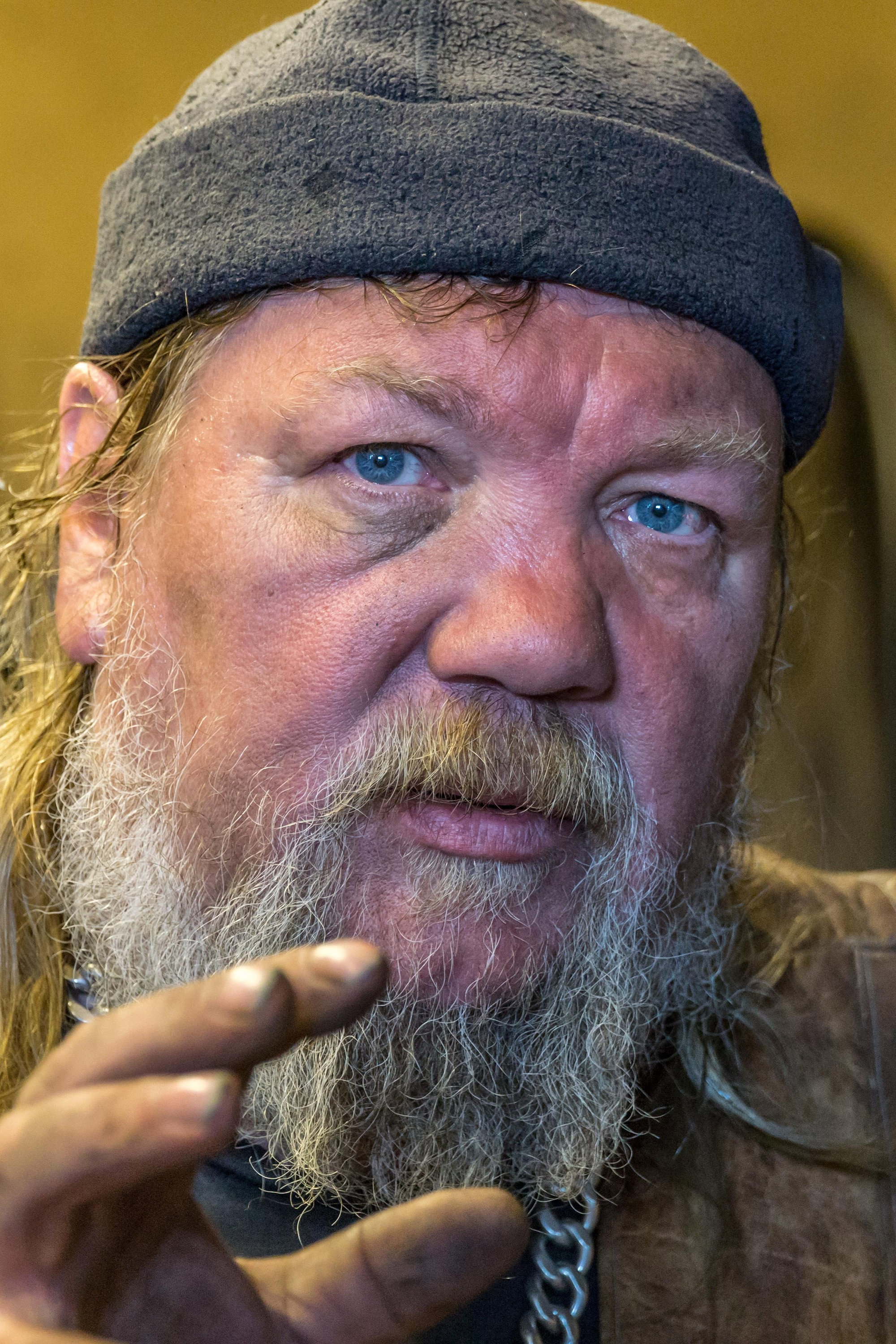 Taimo Kõrvemaa as Melhisedek in The Invisible Fight