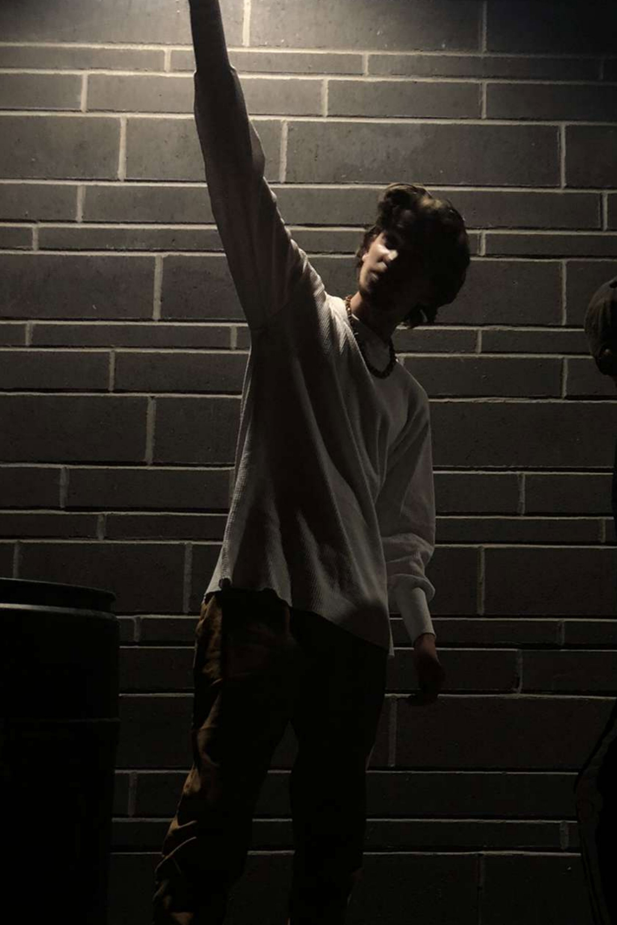 Nicholas Lopez as God in Alive? In Purgatory