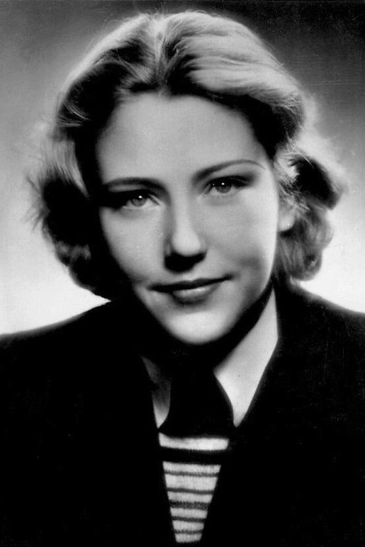 Jutta Freybe as Elga Dohnert, Braut von Arne Kolk in Alarm at Station III