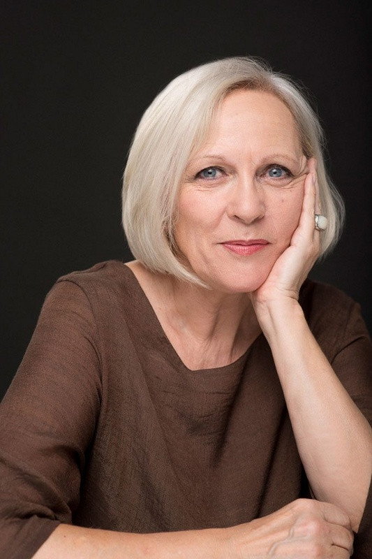 Gillian Apter as Mrs. Hastings in Flora
