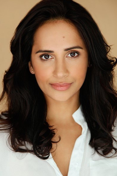 Pia Shah as Kiran in The Syed Family Xmas Eve Game Night