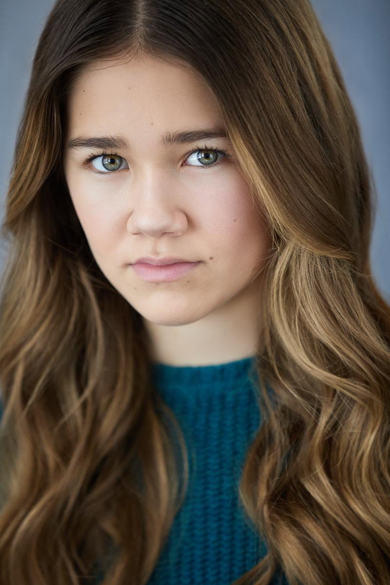 Brooklyn Rae Silzer as Sophie Larson in Christmas in Homestead