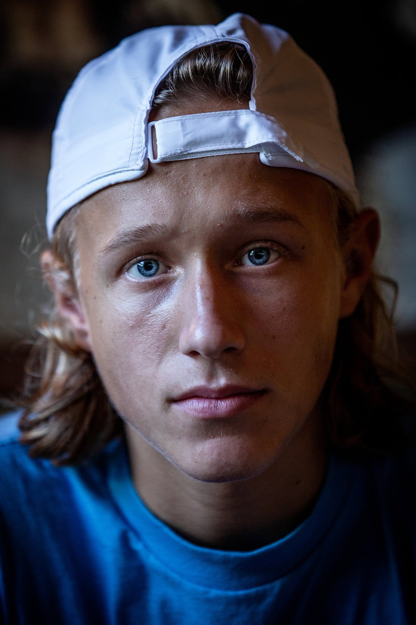 Leo Borg as Younger Björn Borg in Borg vs McEnroe