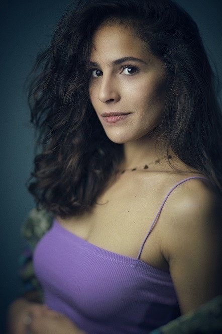 Celeste Savino as Miriam in Jumping from High Places