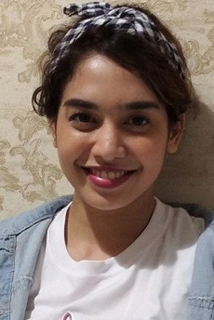 Sahira Anjani as Indah in The Train of Death