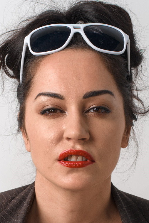 Araina Nespiak as Rachel Simmons in Naked News Uncovered