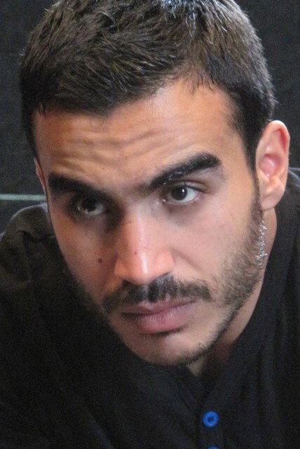 Lahcen Elmazouzi as Hicham in Man at Bath